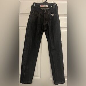 Levi's boys  Dark Wash  Jeans Sz 10 505
